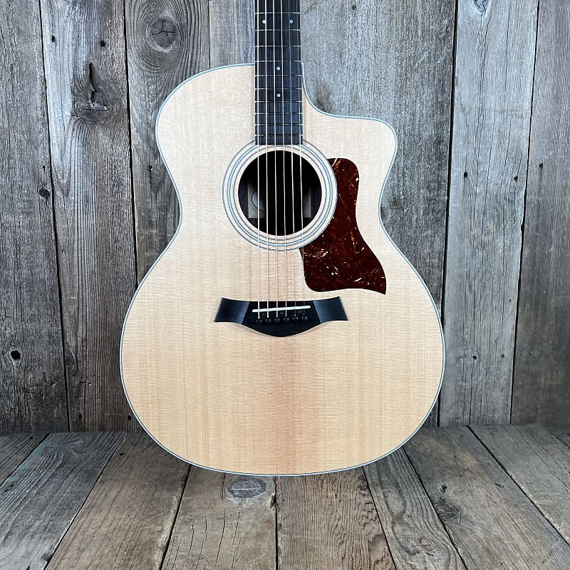 Taylor 214CE 2022 - Natural ES2 electronics Rosewood back and | Reverb