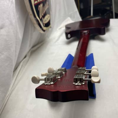 Gibson Les Paul Special Tribute DC P90 Double Cutaway Guitar 2019 - Worn Cherry image 25