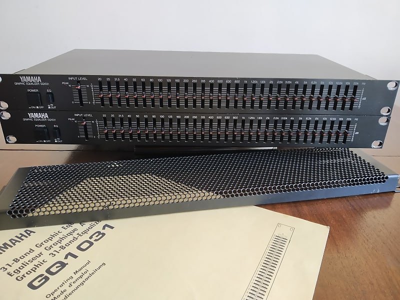 K◇YAMAHA　GQ1031C　SAMSON　SX1800　МDX1600 Yamaha GQ1031 | Effects | Yamaha black boxes online archive