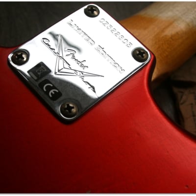 FENDER "Custom Shop Limited Edition '59 Strat, Relic, Faded Aged Candy Apple Red" 3. 73 kilograms image 6