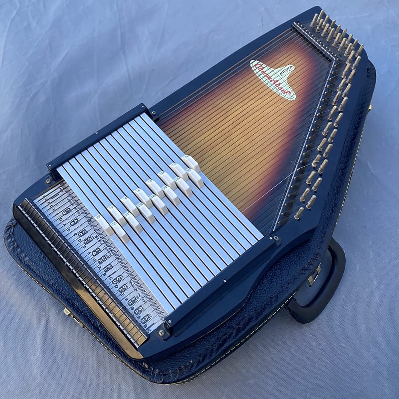 Autoharp 36 String 15 Chord Rhythm Band ChromAharP with Case Reverb