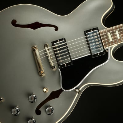 Gibson Custom Shop PSL '64 ES-335 Reissue VOS Silver Mist Poly image 13