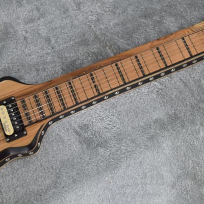 Handmade Lap Steel Natural Vintage Relic Style Y-Axe Shannon USA made image 8