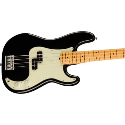 Fender American Professional II Precision Bass, Maple Fingerboard, Black image 5