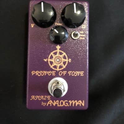 Analogman King of Tone V4 - Rare Gold with Purple Graphics - Red 