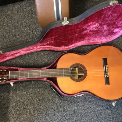 Federico Garcia 1901 classical guitar made in Spain 1967 in excellent condition with original vintage hard case with key . image 7