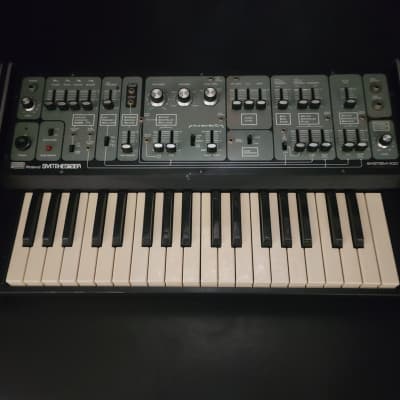 Roland System 100 Model 101 37-Key Synthesizer 1975 - 1979 - Black image 1