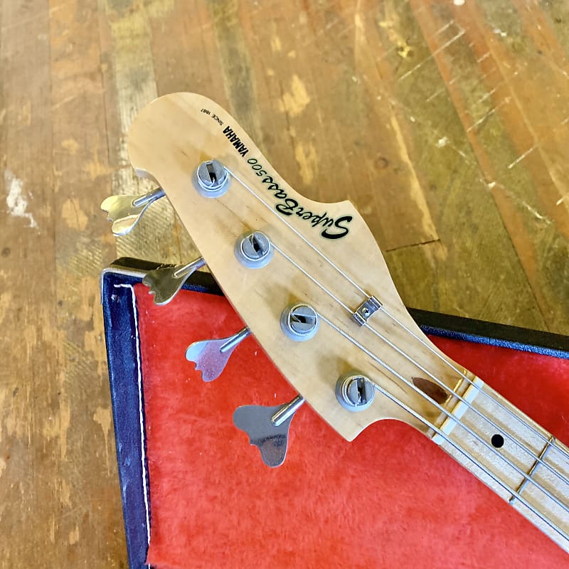 YAMAHA SB-600 1970年代ジャパンビンテージベースの内部を探る