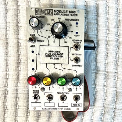 CMS Discrete Synthesizers MODULE ARP 2500 LADDER FILTER 1066 2020-2025 - Brushed Aluminum