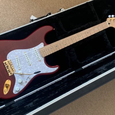 Fender Stratocaster Made in Japan Limited Richie Kotzen 2012  Transparent Red Burst for sale