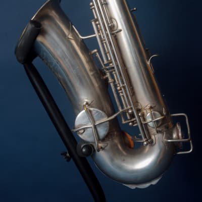 Buescher True Tone Alto Saxophone 1924 - Silver / Great Opportunity image 13