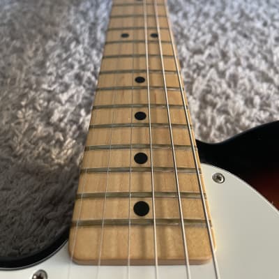 Fender Standard Telecaster 2015 Sunburst MIM Lefty Left-Handed Maple Neck Guitar image 8