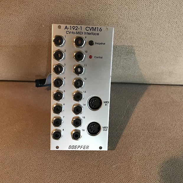 完璧すぎて可愛げがない CV CVM16 A-192-1 Doepfer to Module Eurorack Interface MIDI その他