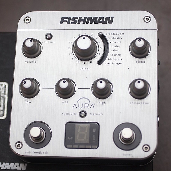 【ジャンク品】Fishman Aura Spectrum DI Ernie Williamson Music - Fishman Aura Spectrum DI