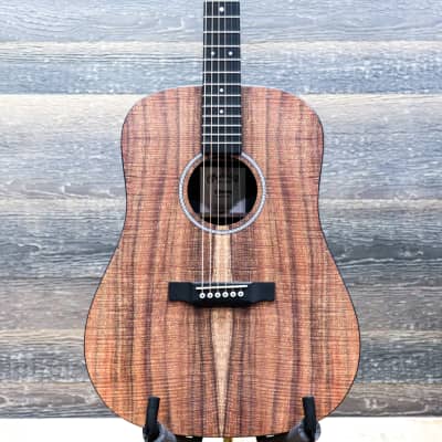 Martin D-X1E Koa D-14 Fret Figured Koa HPL Acoustic Electric Guitar w/Bag #2757373 for sale
