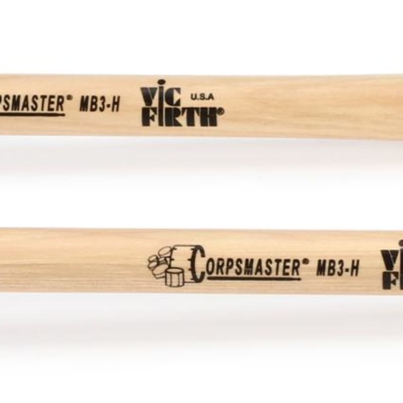 MB2H - Corpsmaster Marching Bass - Medium Head, Hard Mallets