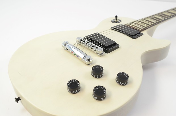 Gibson Les Paul LPJ ホワイト 2013年製 Gibson LPJ Rubbed White Trans 2013 中古｜ギター買取の東京