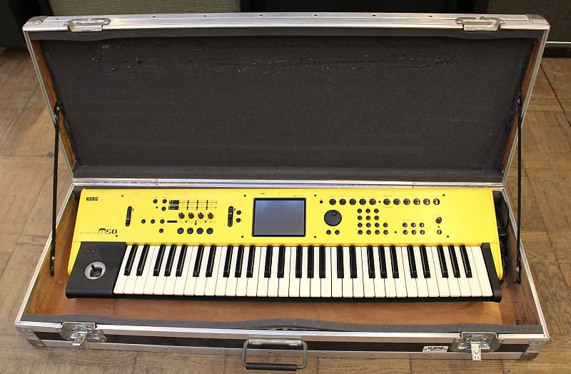 Korg M50-61 Yellow Music Workstation