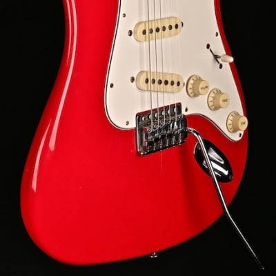 Memphis  c. 1980's Stratocaster  c. 1980's Fiesta Red image 3