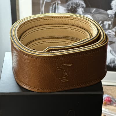 Moody Distressed Brown/Cream Leather 2.5