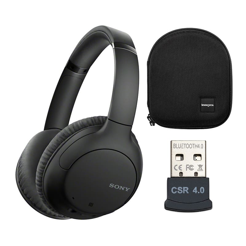 Sony WF-C500 Truly Wireless in-Ear Bluetooth Earbud Headphones (Black)  Bundle with Foam and Silicone Earbud Tips (2 Items)