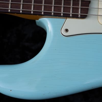 Fender Custom Shop Limited Edition 1961 Relic Stratocaster "Wildwood 10" 2015 Daphne Blue image 10