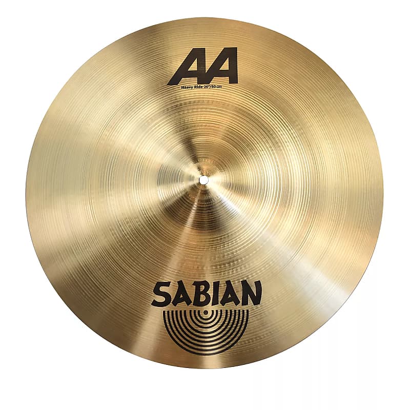 Sabian 20" AA Heavy Ride Cymbal 2002 - 2009 image 1