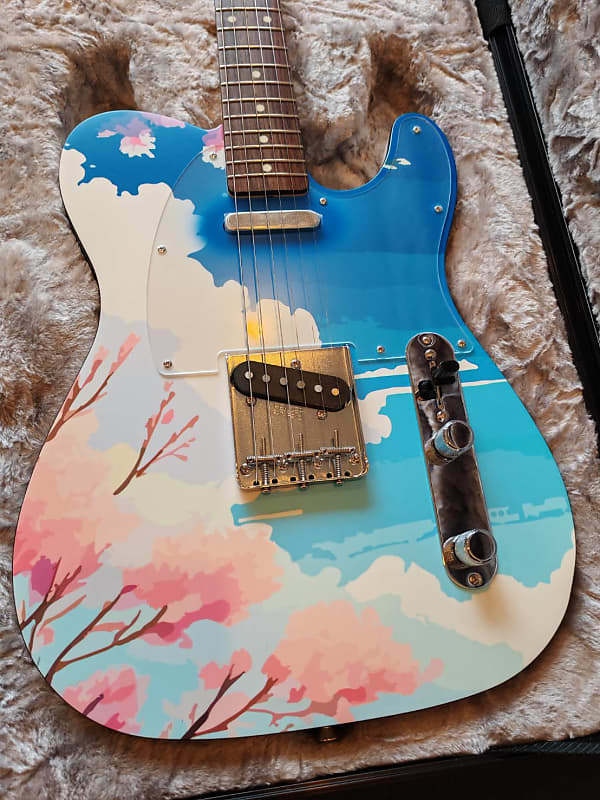 Fender Limited Edition Sakura Telecaster MIJ | Reverb