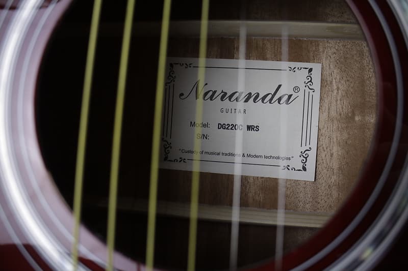 Acoustic Guitar Naranda DG220C | Reverb