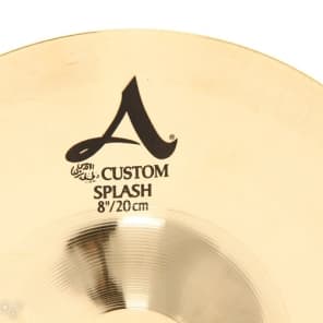 Zildjian 8 inch A Custom Splash Cymbal image 3
