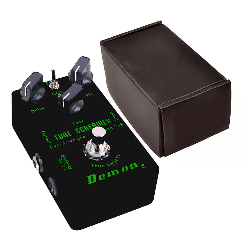 DemonFx tube screamer II clone BLACK | Reverb