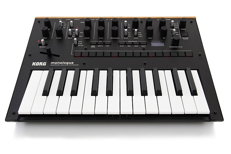 Korg monologue Monophonic Analogue Synthesizer - Black | Reverb