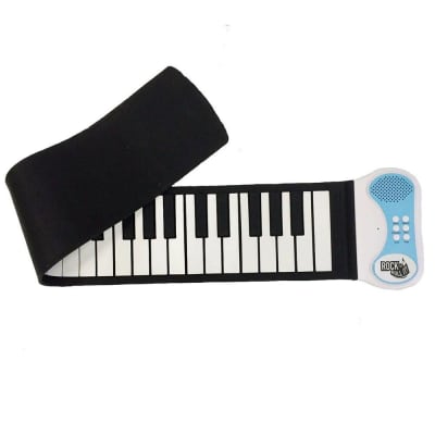 Mukikim Rock and Roll it Classic Piano - Roll-Up Keyboard with 49 Keys & Built in Speaker image 4