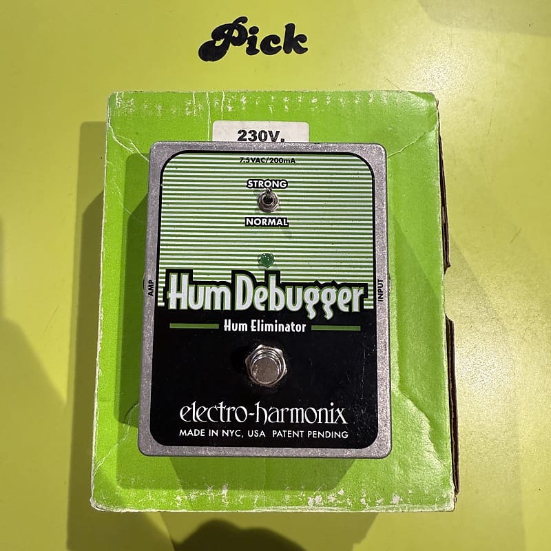 Electro-Harmonix Hum Debugger Hum Eliminator 2007 - Present - Green / Black image 1