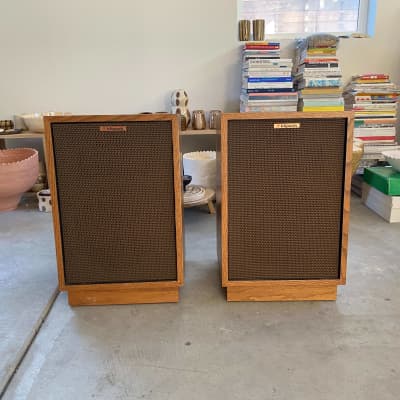 Klipsch Heresy in beautiful shape + custom made stands image 1