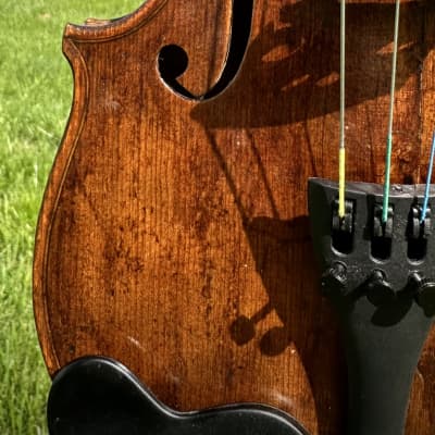 Old Violin Firebranded “David Hopf” 4/4 image 13