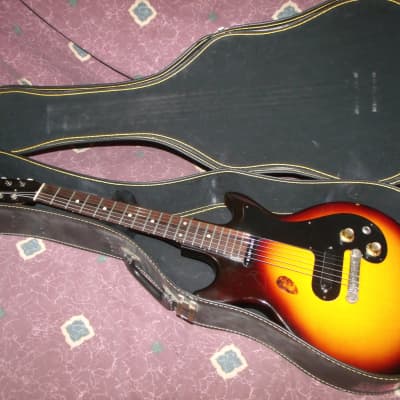 Vintage 1963 Gibson Melody Maker 3/4 vibrant Sunburst VG+ for sale