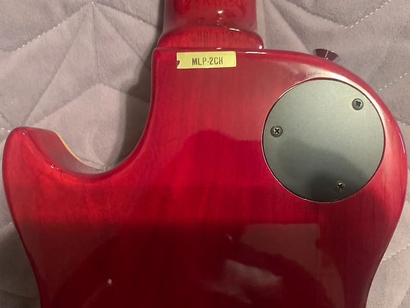 Samick Mini Les Paul - 1980's, Made in Korea, Transparent Red | Reverb