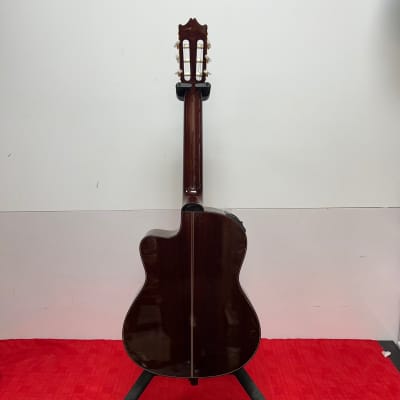 Salvador Ibanez GA60SCE-14-02 Acoustic Classical Electric Guitar with Case image 13
