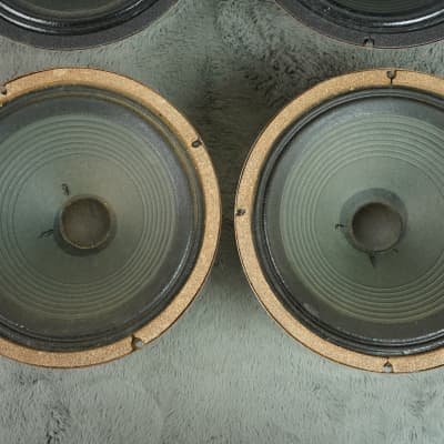 1970 Celestion G 12 H T1534 30W 16OHM Speakers x 4 image 19