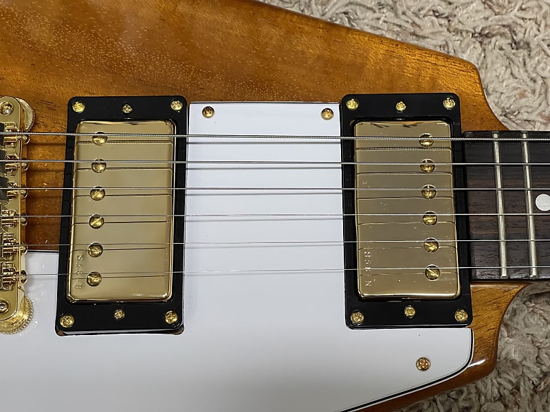 Bacchus Brian BFV-498 Flying V - Natural | Reverb