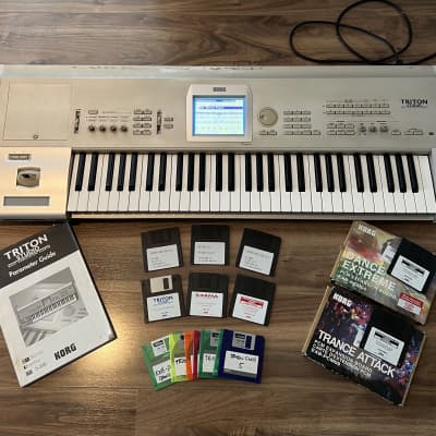 Korg Triton Studio 61-Key-EXB-PCM04 and EXB-PCM09