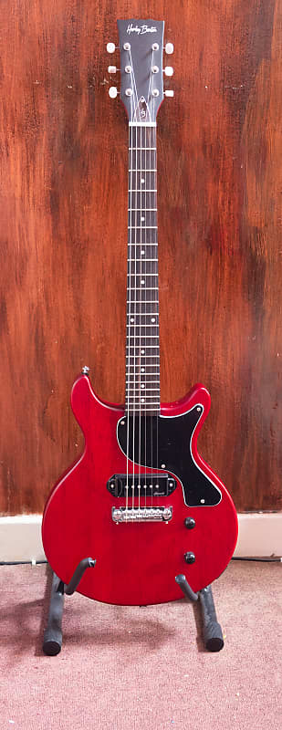 Harley Benton DC-Junior FAT Faded Cherry | Reverb Canada