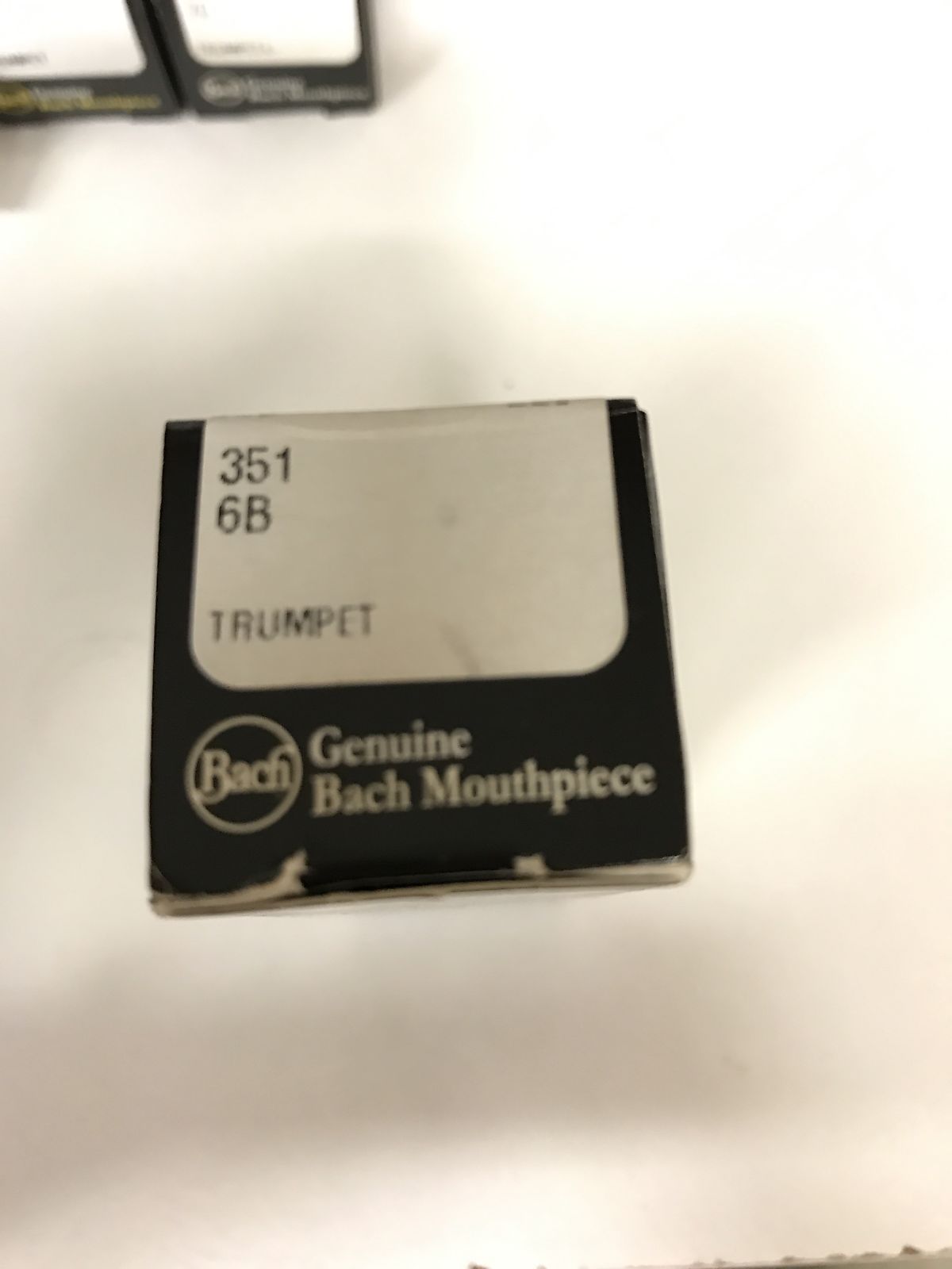 Bach 3516B Standard Series Trumpet Mouthpiece 6B Cup Reverb