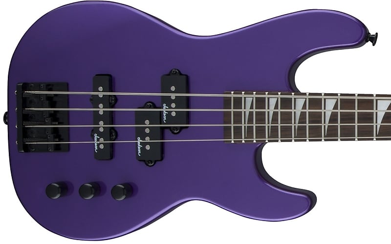 Pre-Order! Jackson JS Series Concert Bass Minion JS1X in Pavo Purple image 1