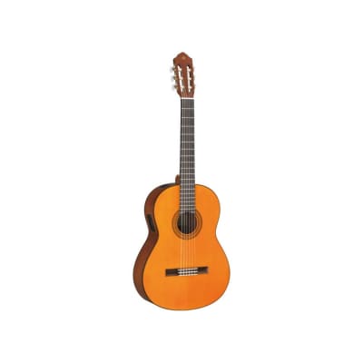 Yamaha CGX102 Classical Acoustic-Electric Guitar Natural image 2