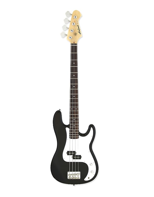 Aria STB-PB-BK Basswood Body Bolt-On Maple Neck Rosewood Fingerboard 4-String Electric Bass Guitar image 1