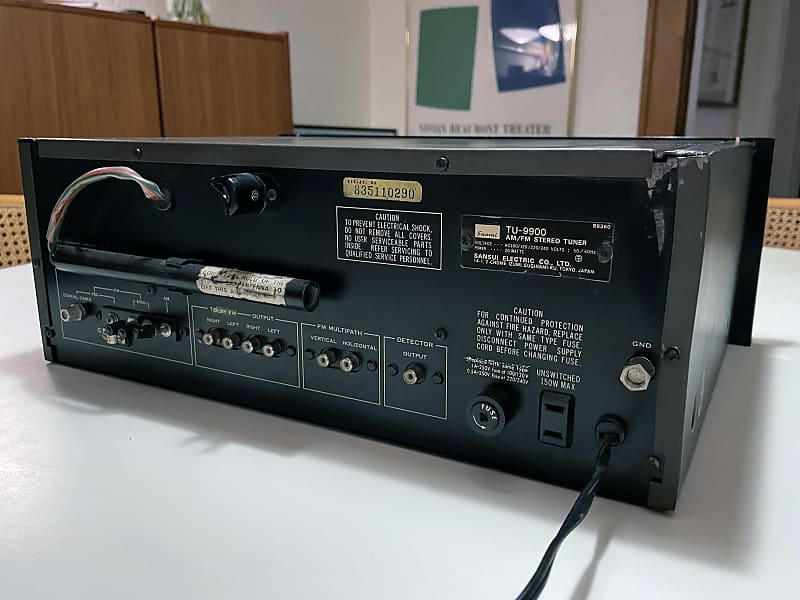 Beautiful Sansui TU-9900 AM/FM Stereo Tuner Working