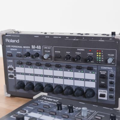 Roland M-48 Personal Monitor Mixer (Pack of 3) (church owned) | Reverb