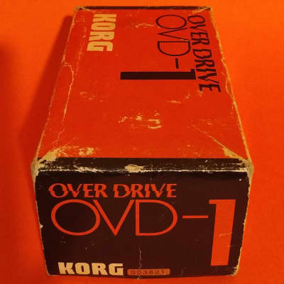 Korg OVD-1 OverDrive made in Japan w/box - JRC4558DV opamp image 11